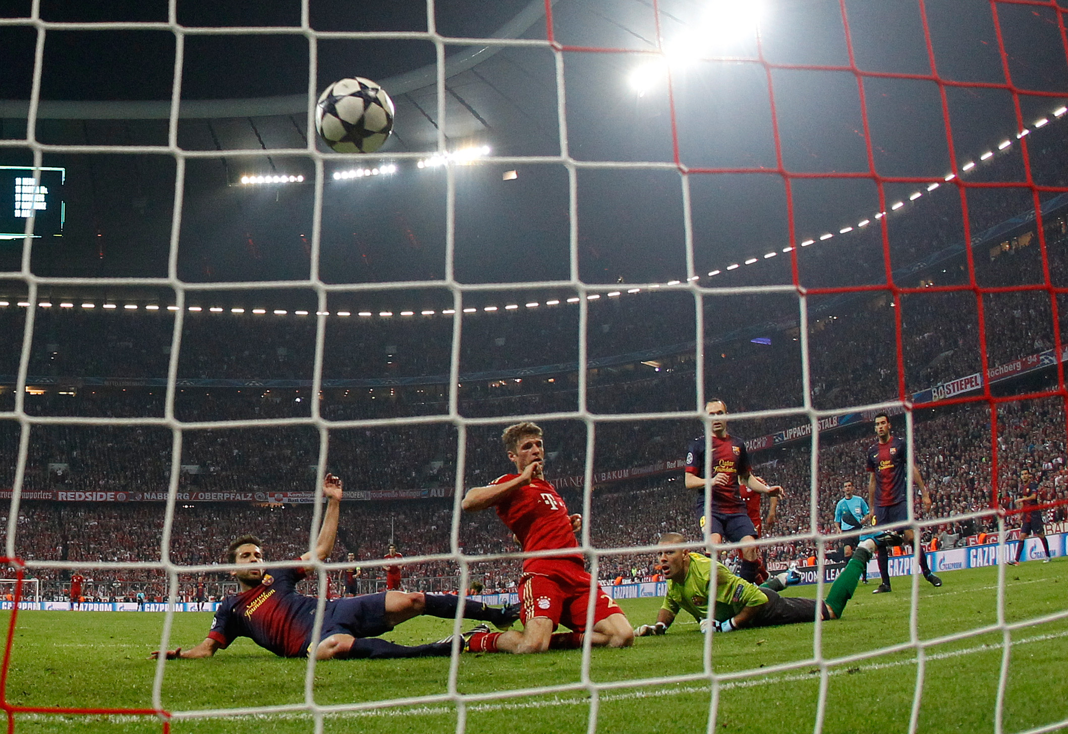Bayern golea al Barsa en semifinales de Champions