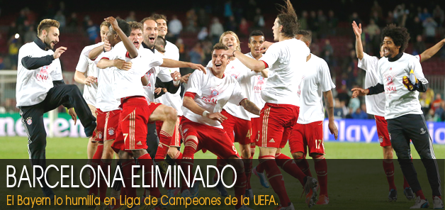 Bayern aplasta al Barcelona