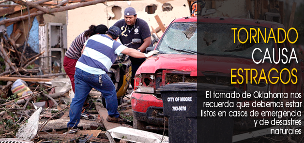 Tornado causa estragos