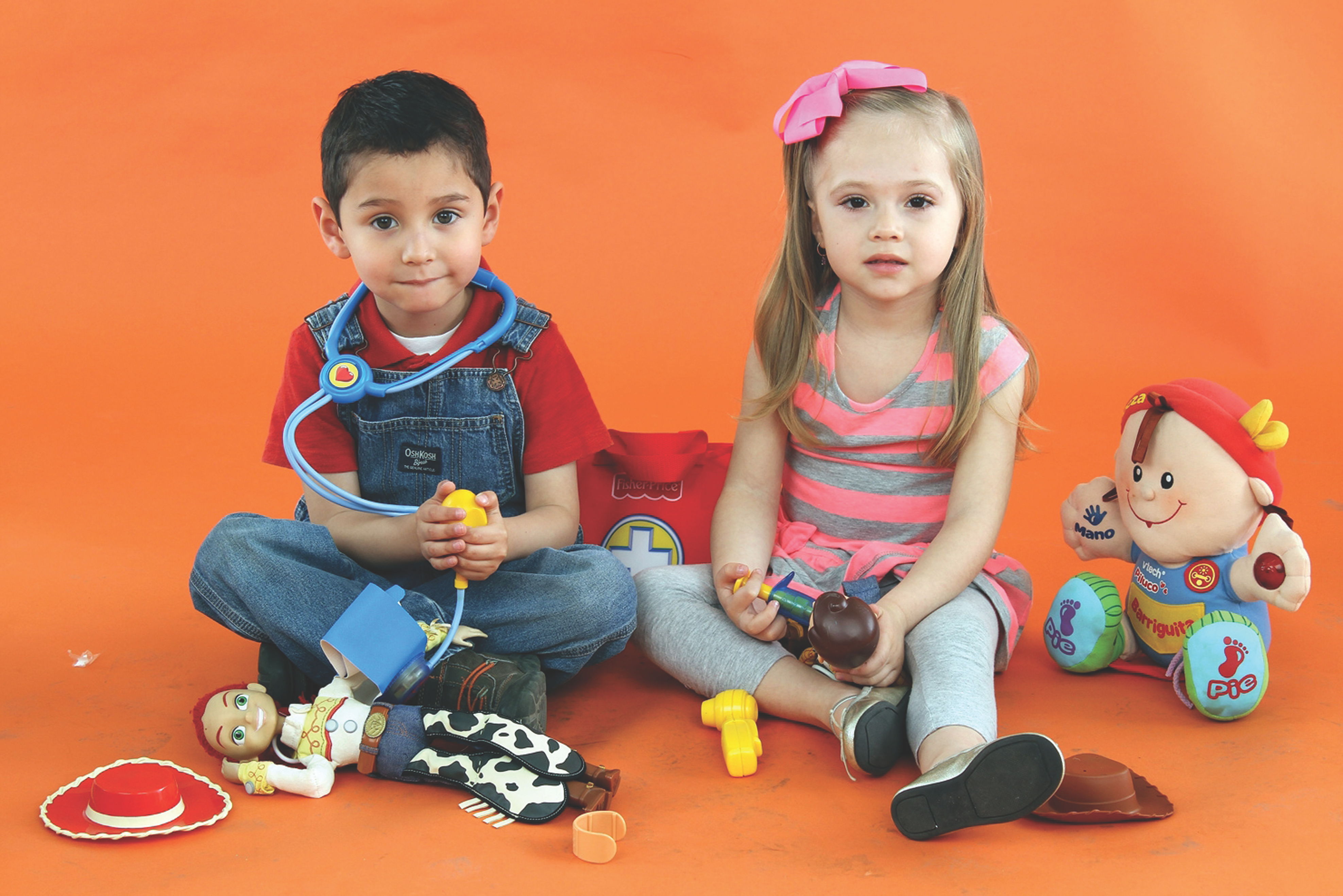 Imitando a  los pap&aacute;s