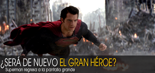 Emprende Superman el vuelo
