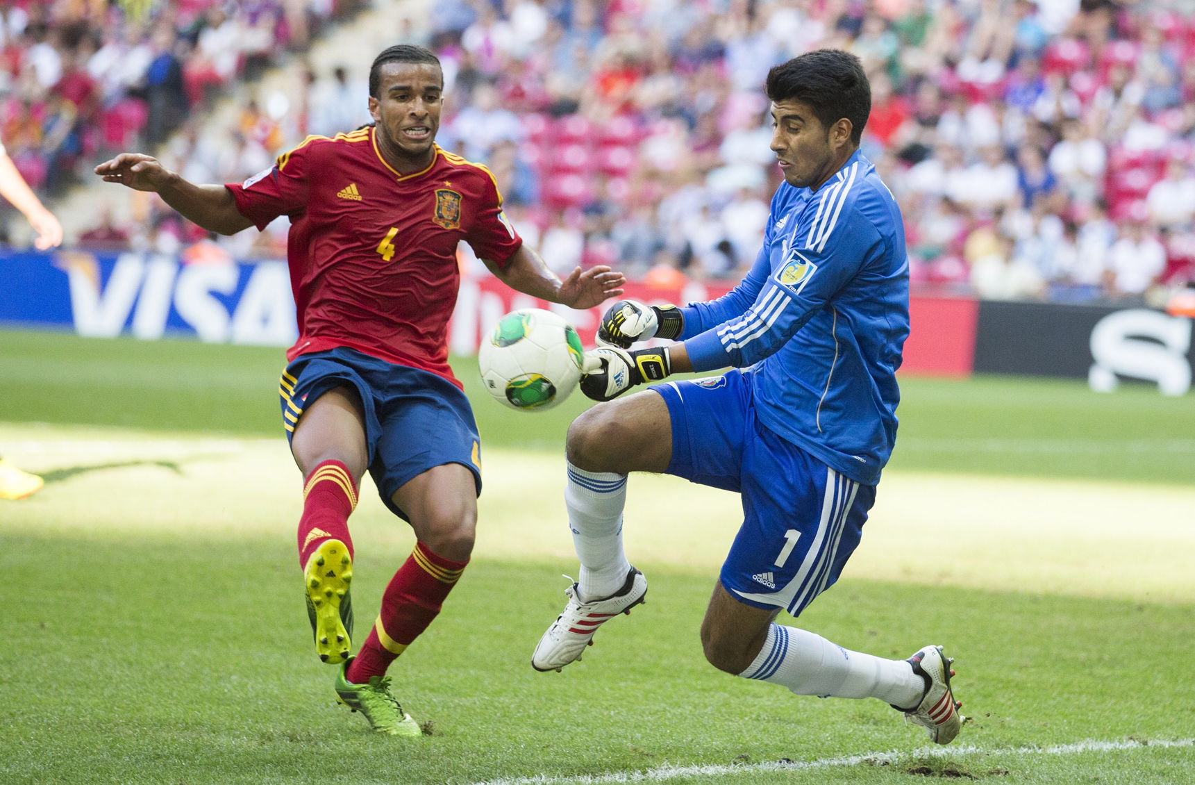 Elimina Espa&ntilde;a a M&eacute;xico en el minuto 90