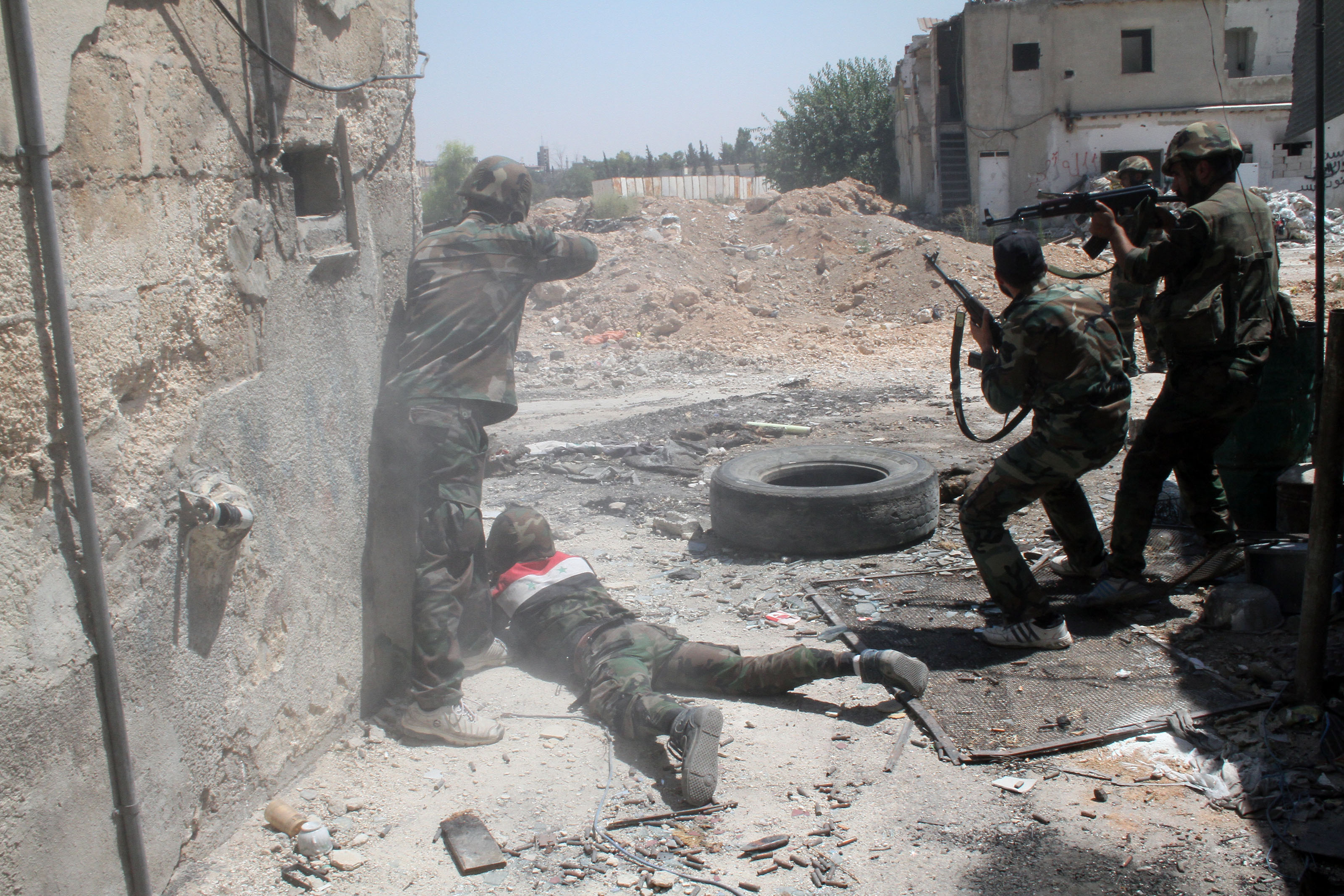 Mueren 29 personas en ataque del régimen sirio