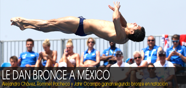 Clavados:  Segundo bronce para M&eacute;xico