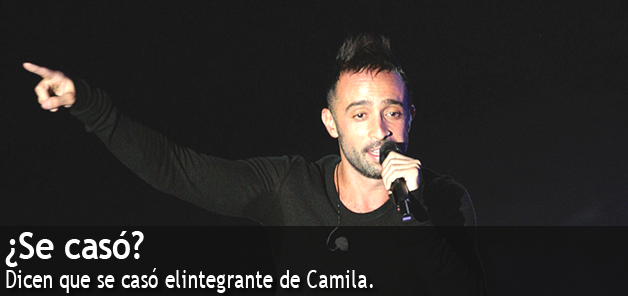 Mario Domm deja la solter&iacute;a