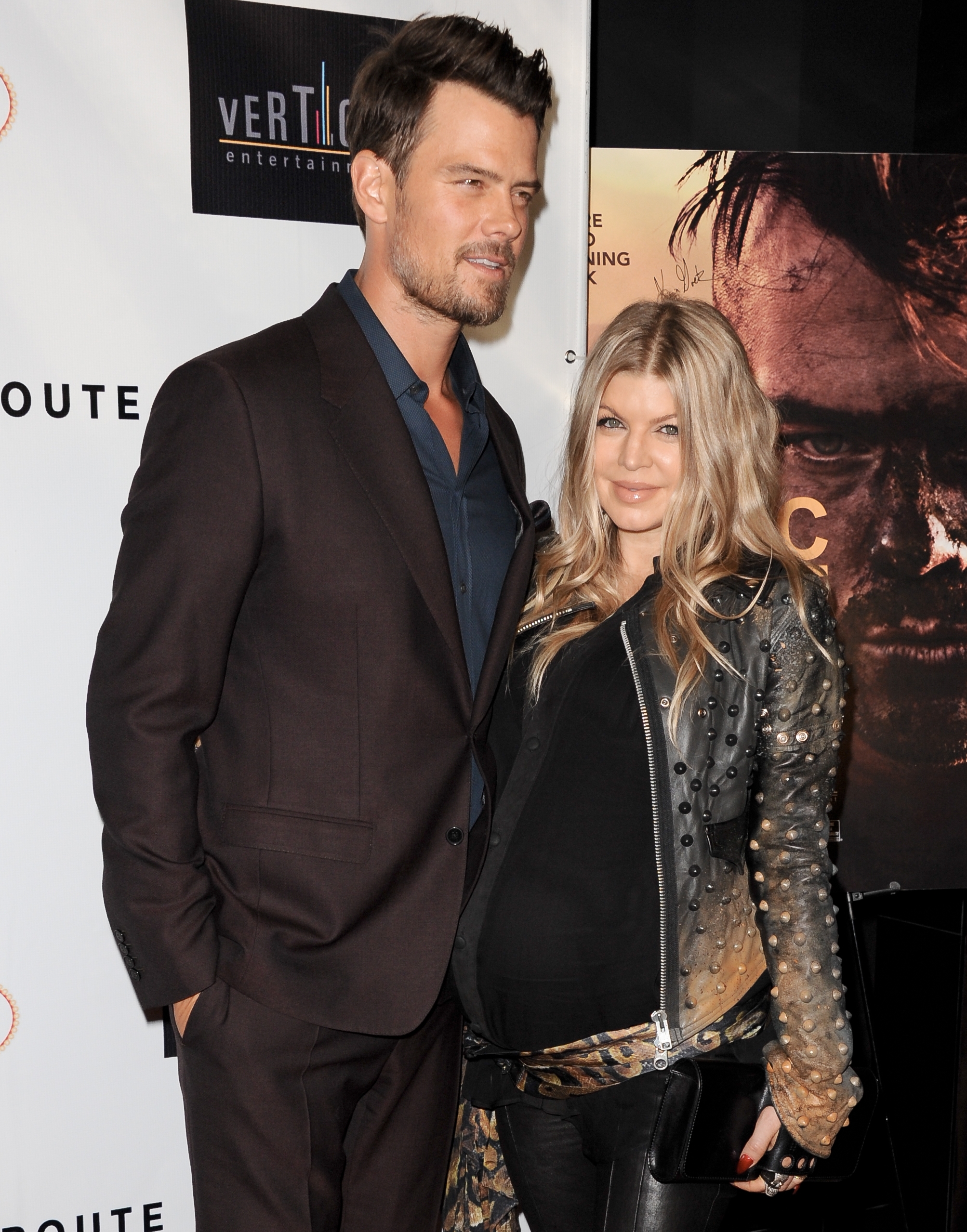 A Duhamel le encanta la pancita de Fergie