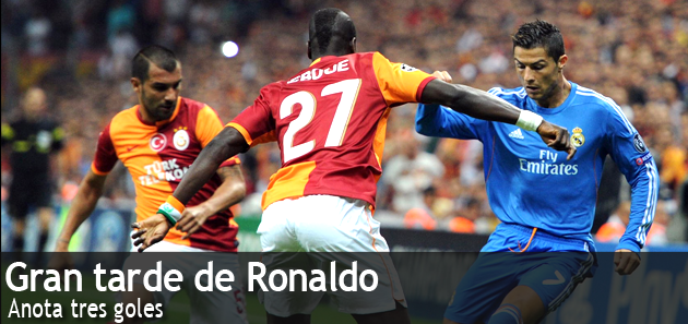 Gran tarde de Ronaldo