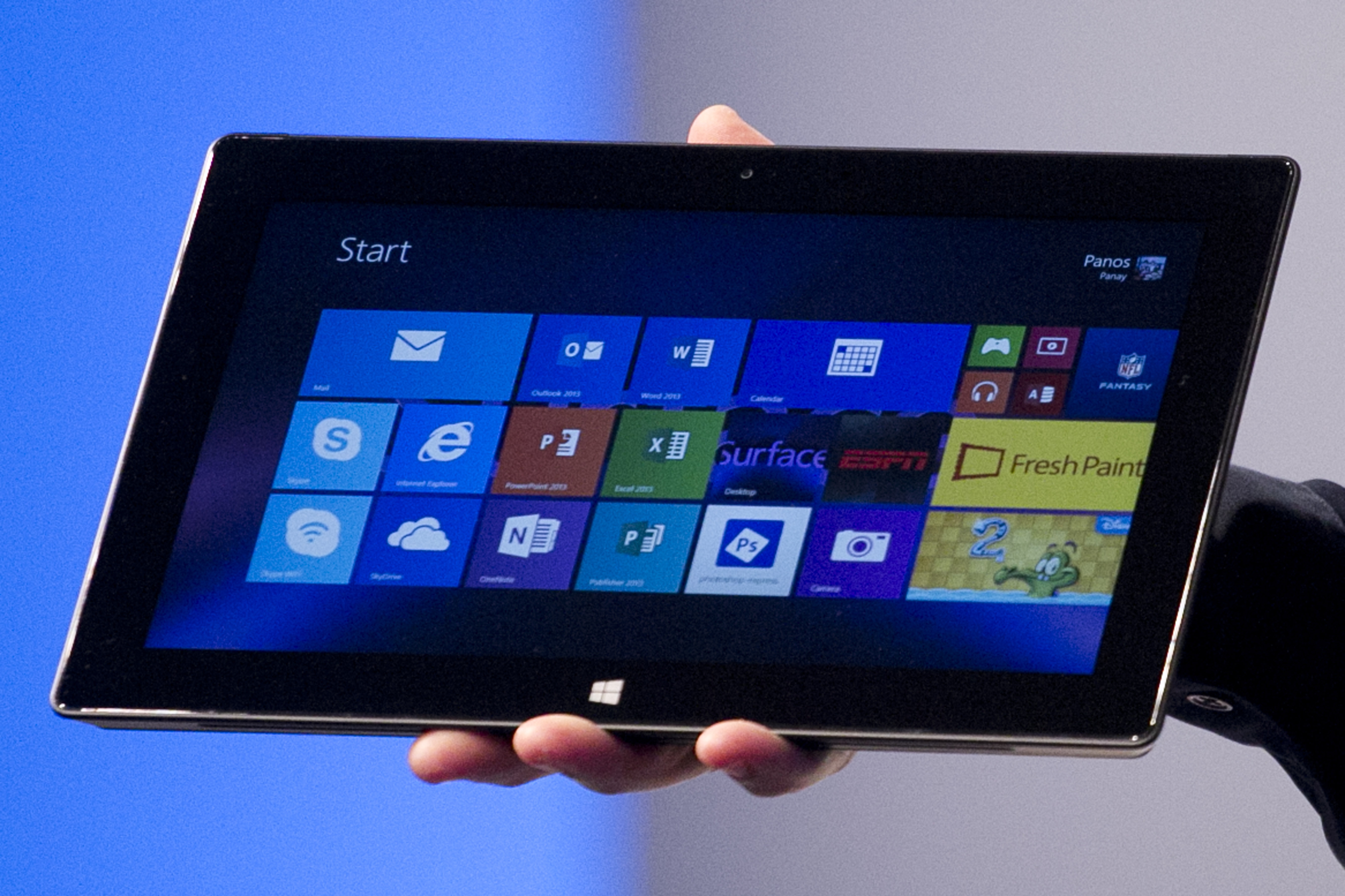 Microsoft presenta nueva tableta Surface
