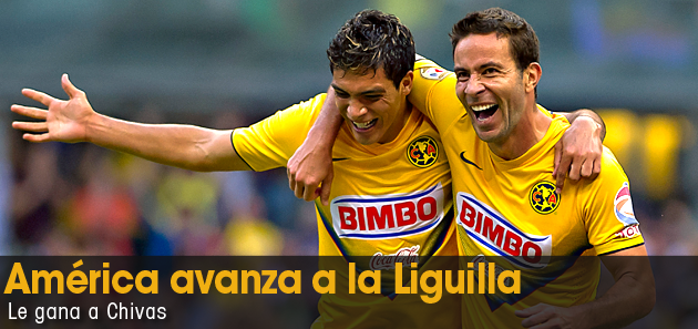 Am&eacute;rica clasifica a costa de Chivas