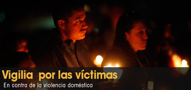 Recordando víctimas  de violencia doméstica