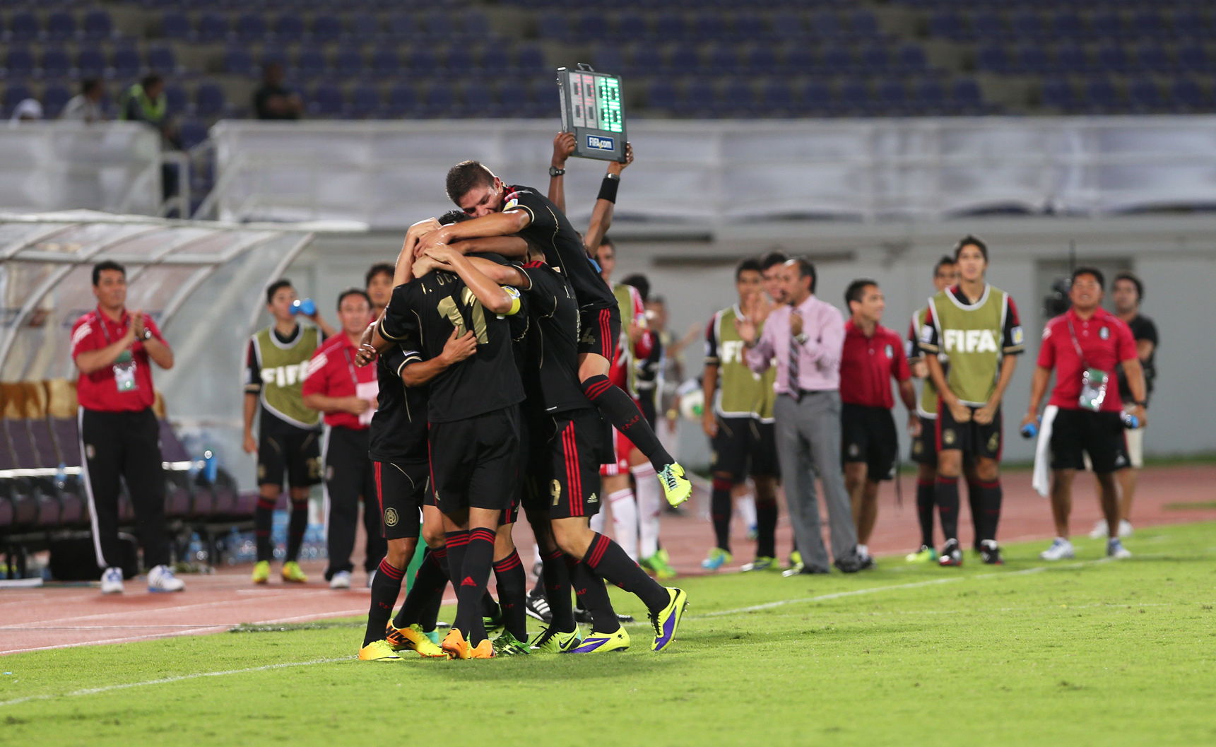 Toma aire M&eacute;xico en Mundial Sub 17