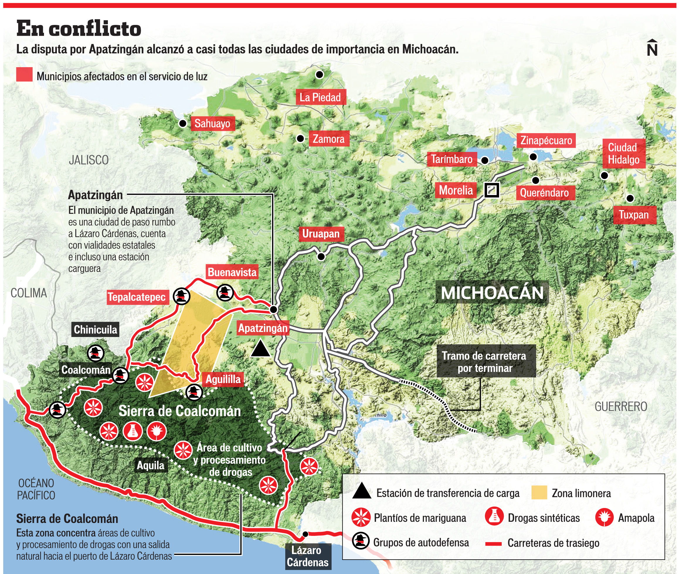 Balacera entre Templarios y vigilantes