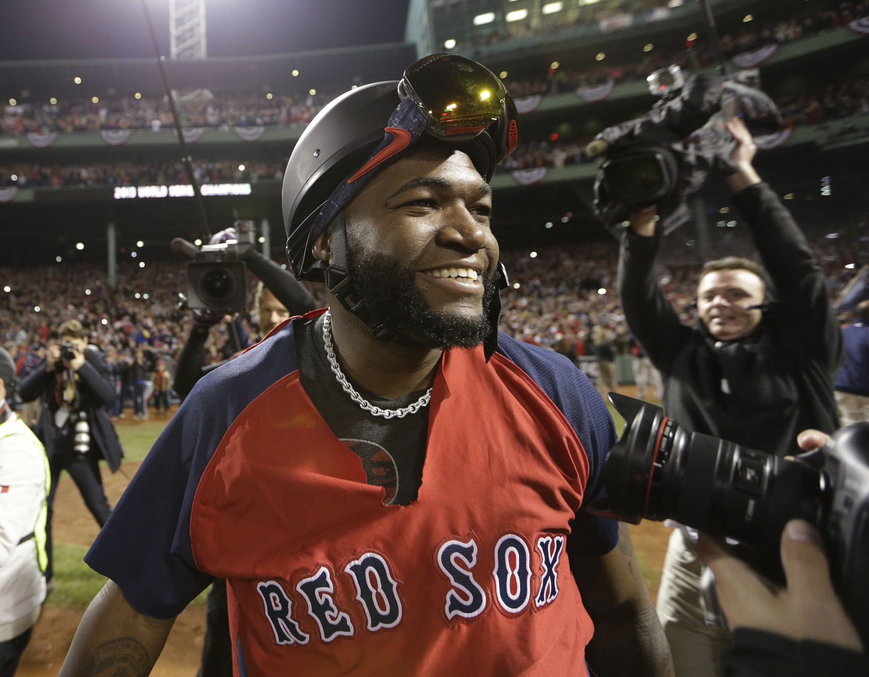 David Ortiz, el m&aacute;s  valioso de la Serie  Mundial