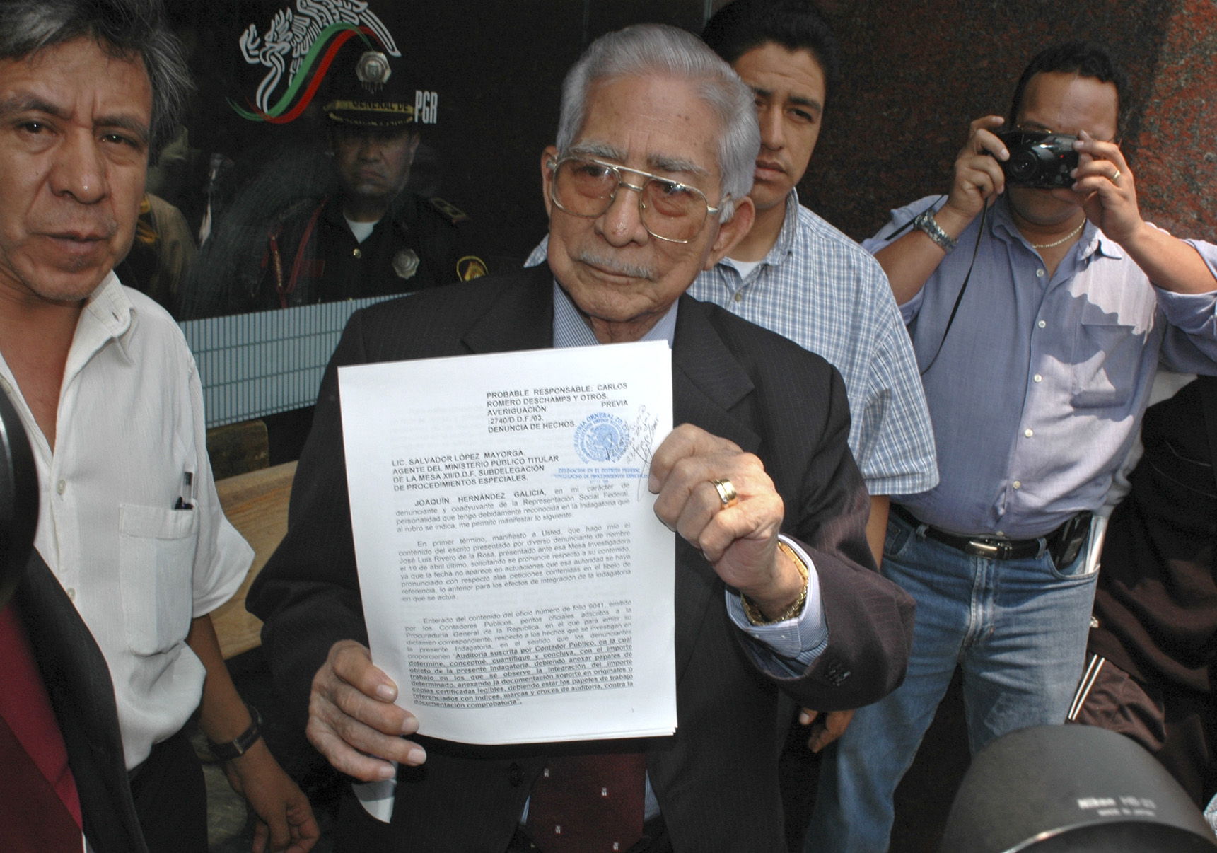 Fallece ex l&iacute;der petrolero mexicano