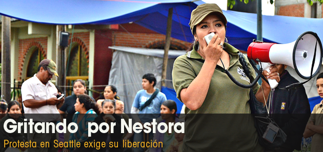 Pidiendo la liberaci&oacute;n de Nestora