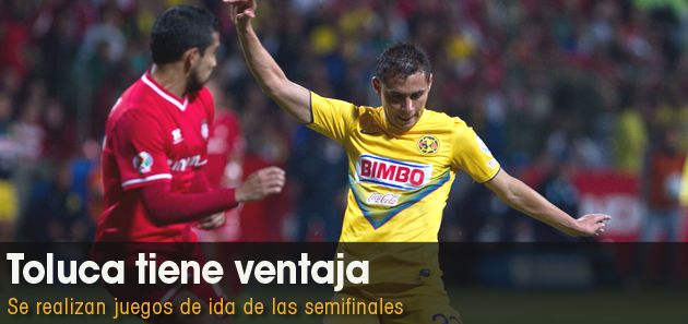 Obtienen ventaja Leon y Toluca