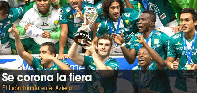 Le&oacute;n vence al Am&eacute;rica y es campe&oacute;n del Apertura