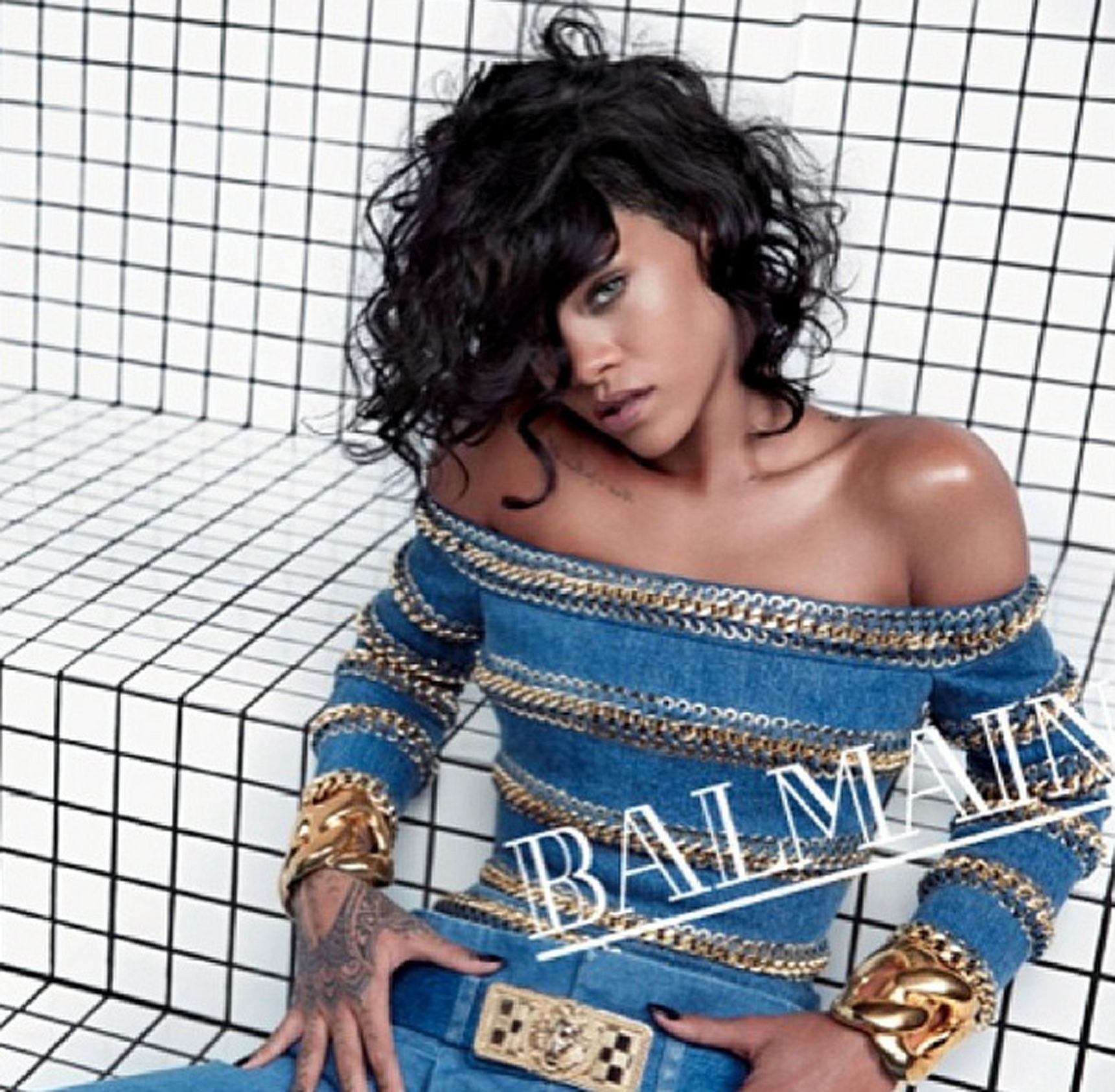 Es Rihanna nueva imagen de Balmain