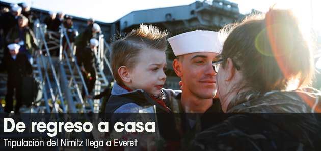 En casa para Navidad