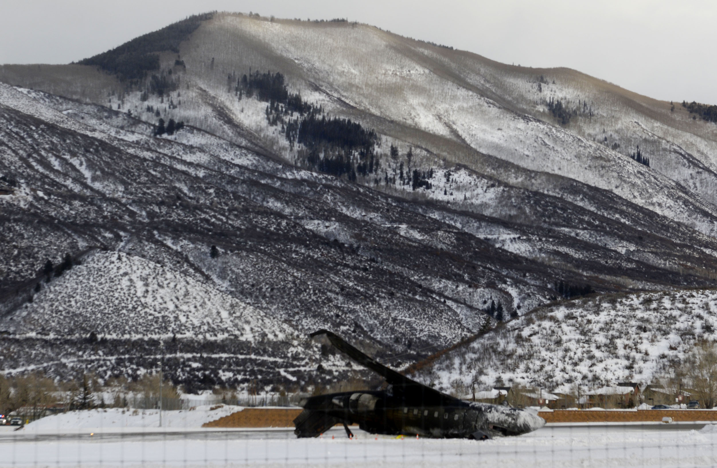 Se estrella avi&oacute;n jet en Aspen