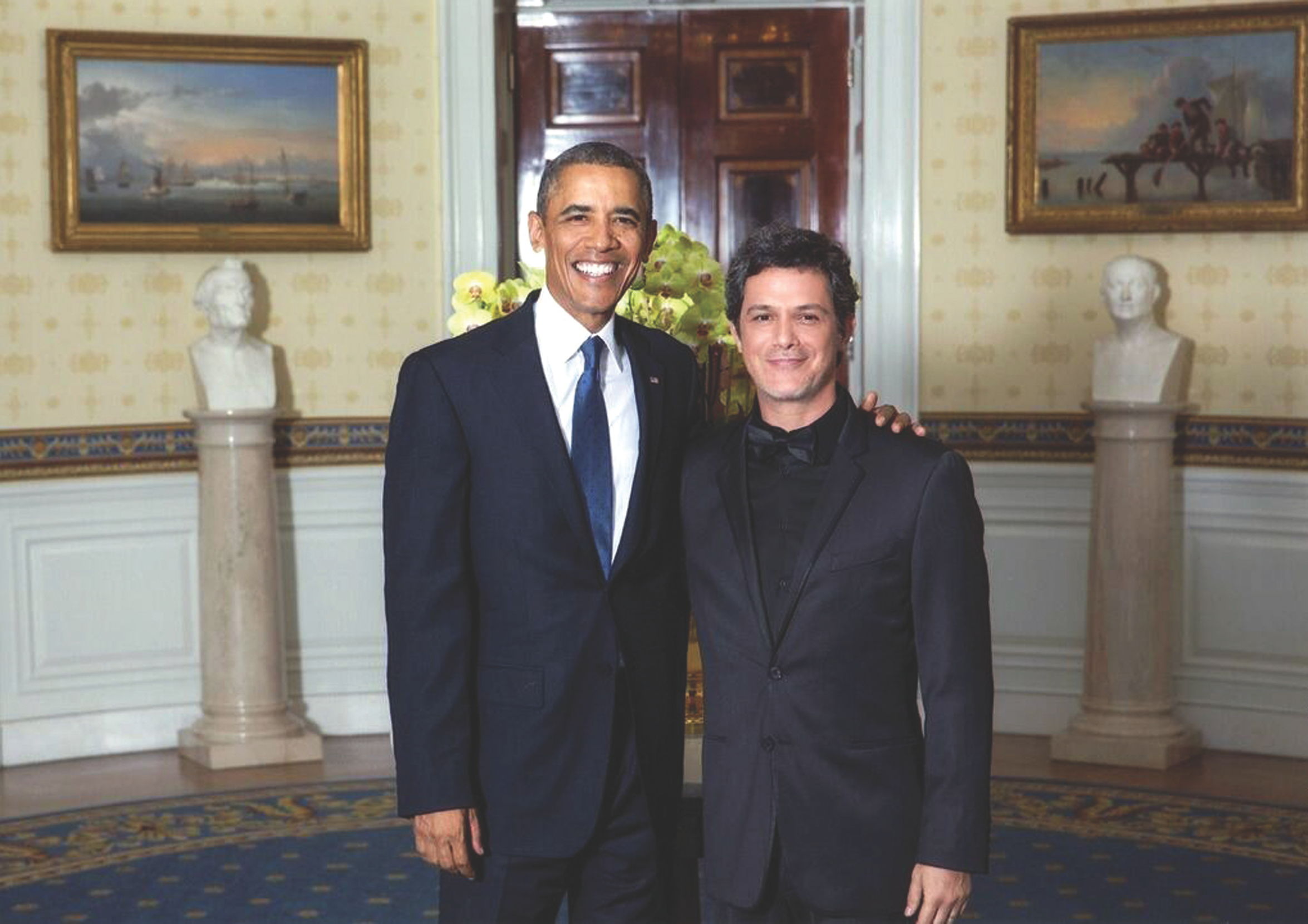 Obama: Responde a iniciativa de  Alejandro Sanz