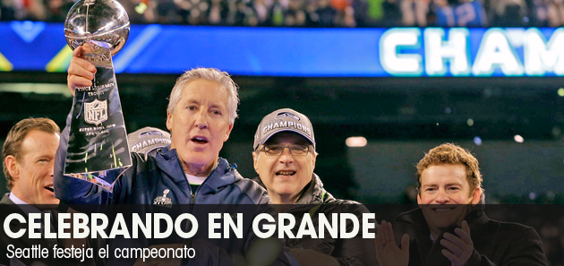 Celebrando la victoria