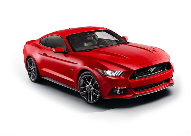 'Por favor, u&ntilde;as rojo Mustang'