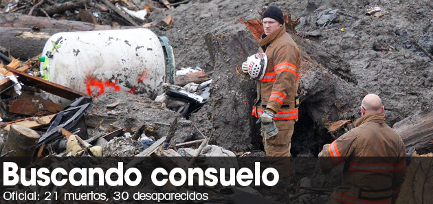 Aumentan a 21 muertos por deslave