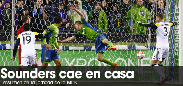 Sounders pierde en casa