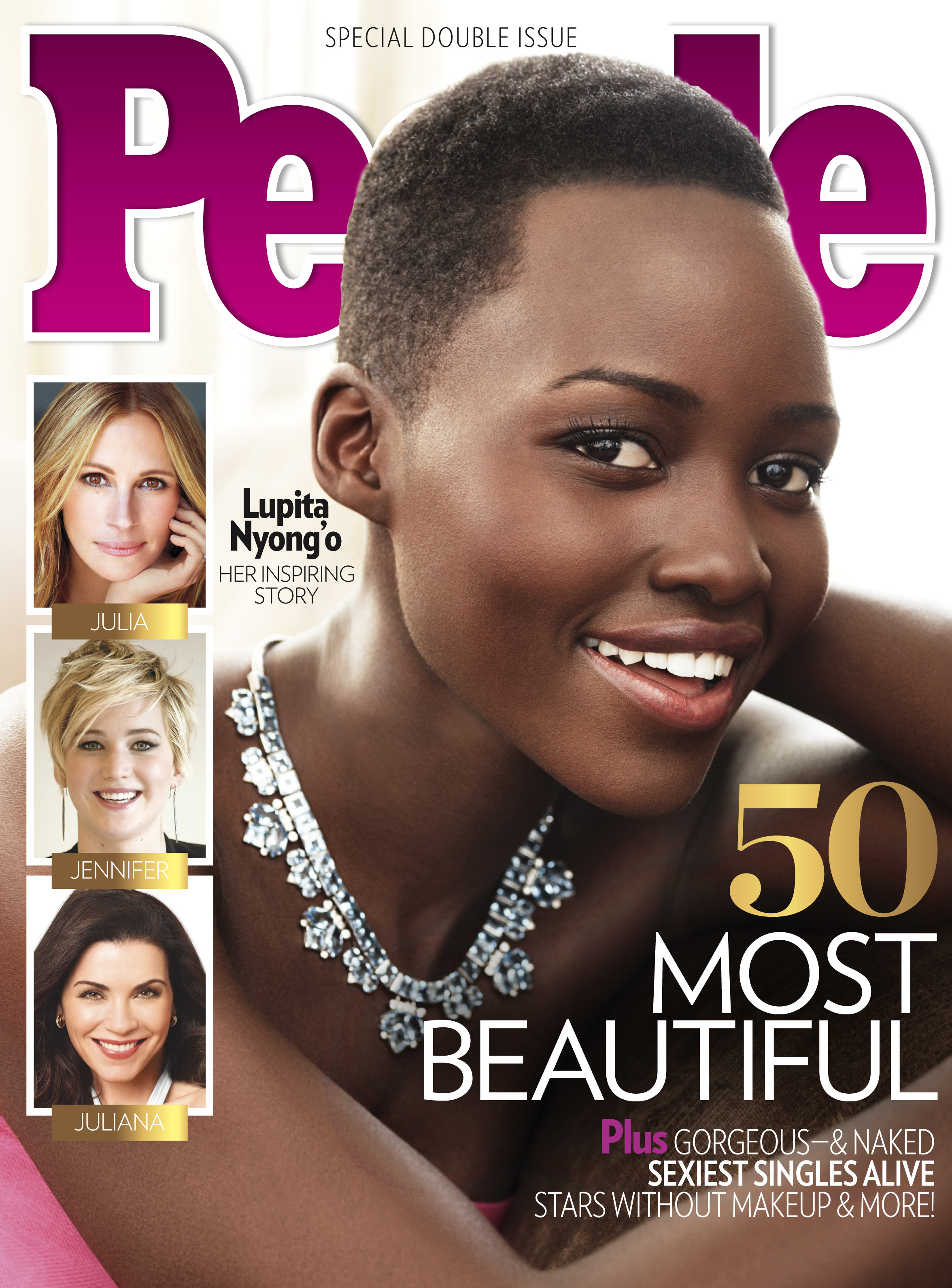 Lupita Nyong'o es "la m&aacute;s bella" de People