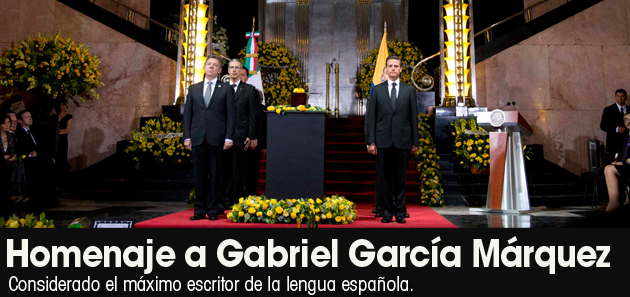 Homenaje a Gabriel Garc&iacute;a M&aacute;rquez