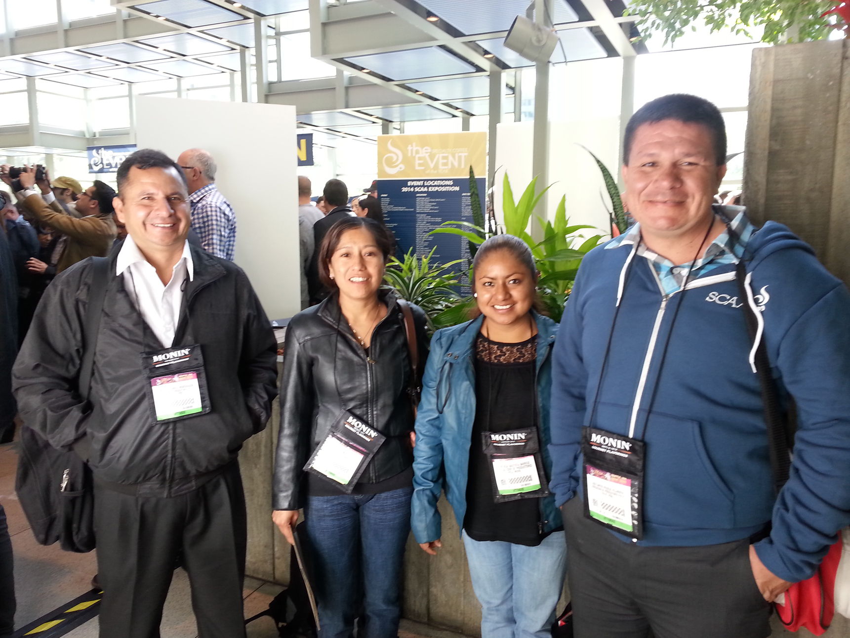 Productores de caf&eacute; Latinos visitaron Seattle