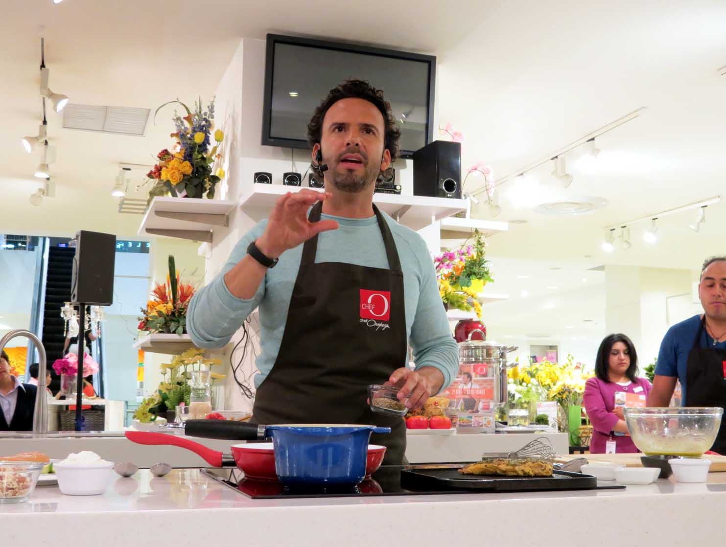 Comparte Oropeza tips para adelgazar