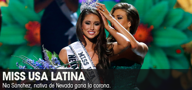 Miss Nevada Nia S&aacute;nchez se corona Miss USA