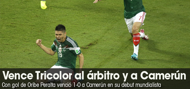 Vence Tricolor al &aacute;rbitro y a Camer&uacute;n
