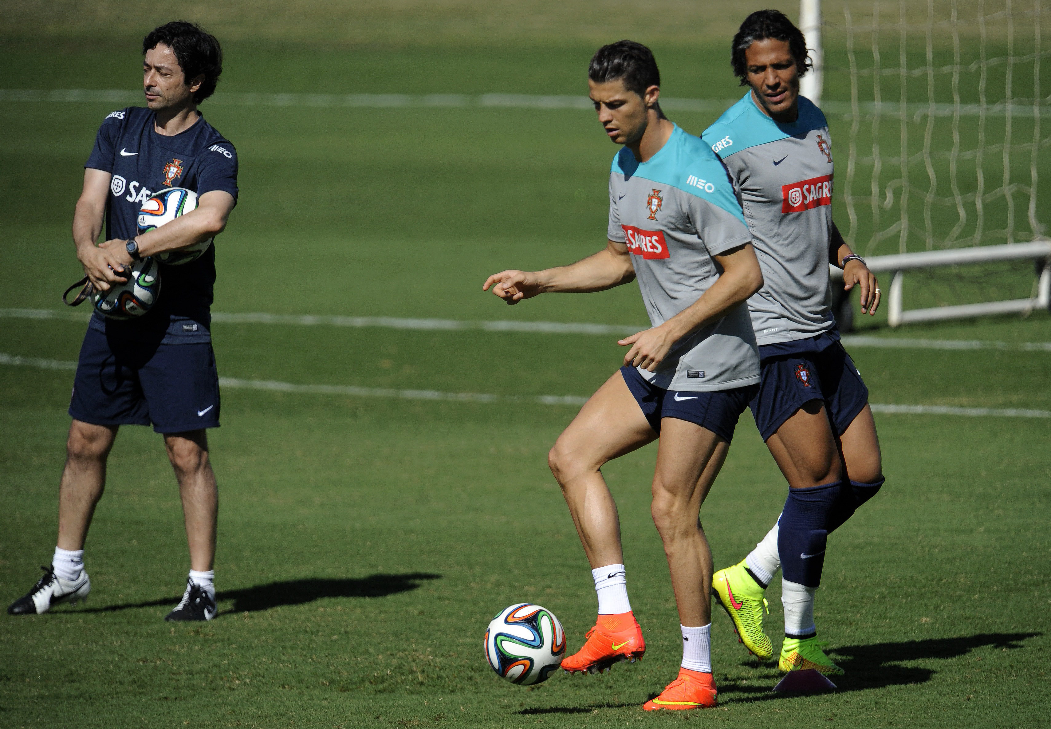 Cristiano est&aacute; "100%" listo, dice compa&ntilde;ero