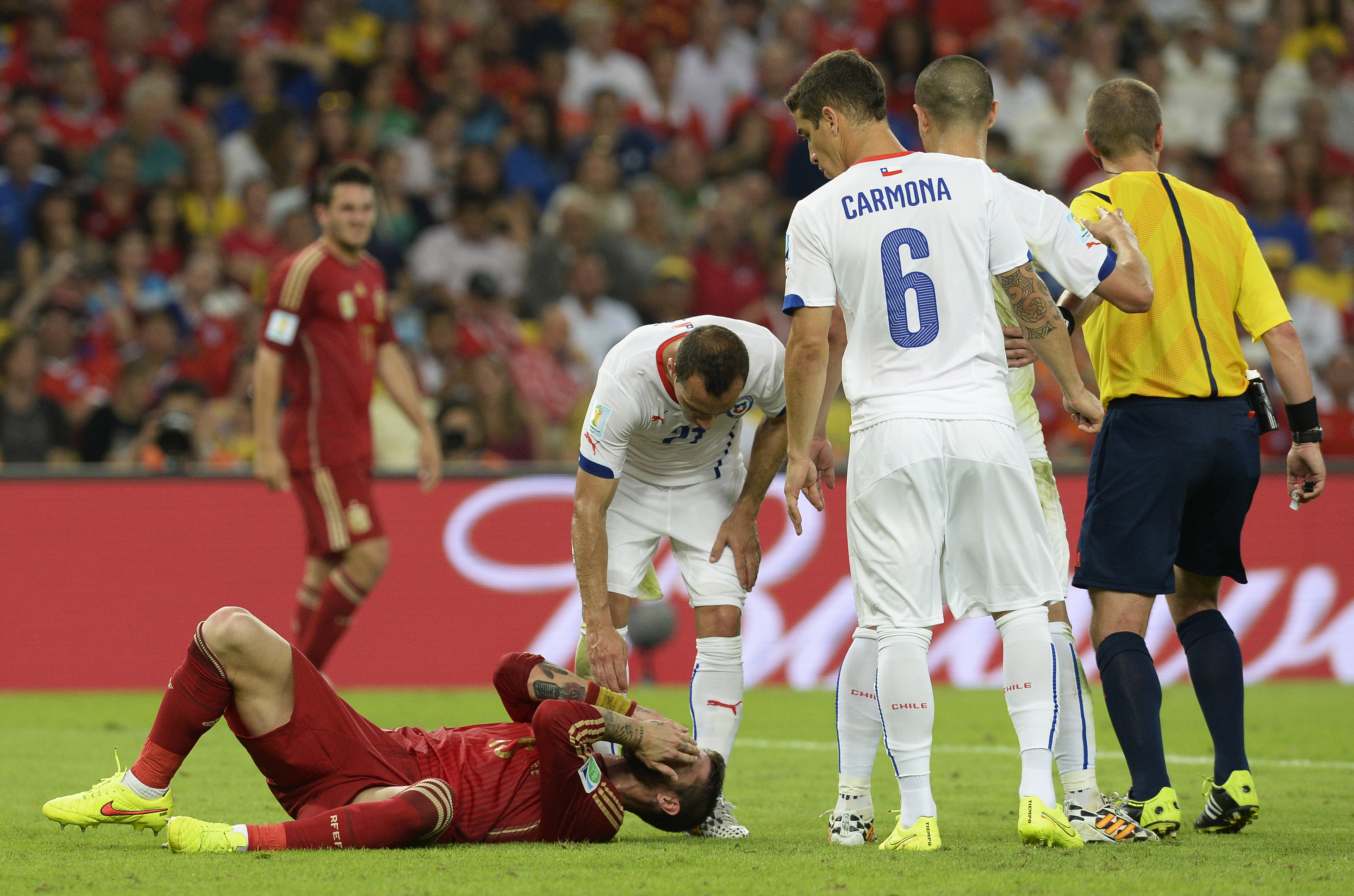 Chile avanza y elimina a Espa&ntilde;a del Mundial