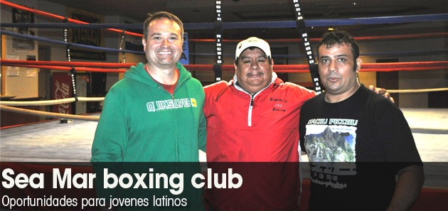Oportunidades para j&oacute;venes Latinos en Sea Mar Boxing Club