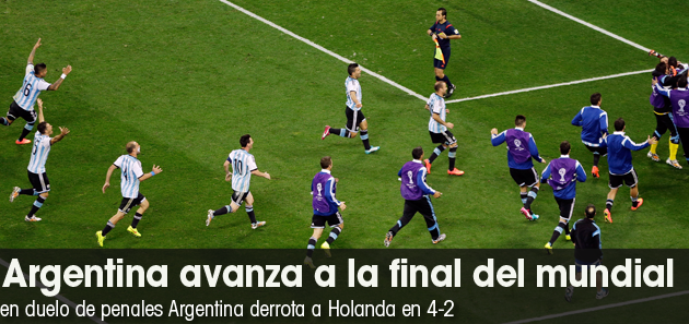 Argentina avanza a la final del Mundial