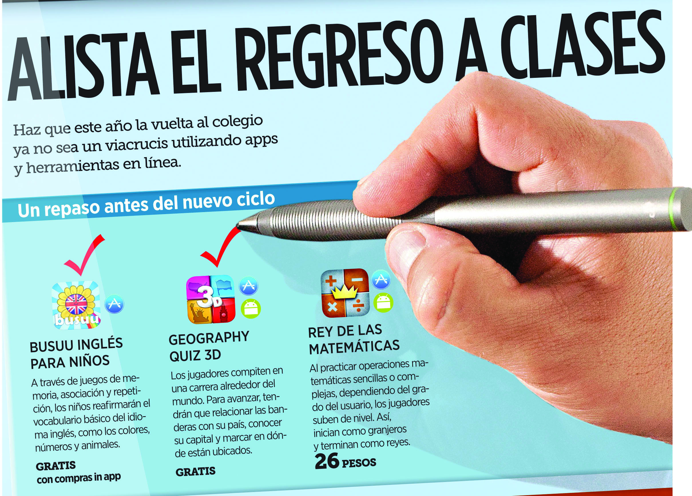 Alista el regreso a clases