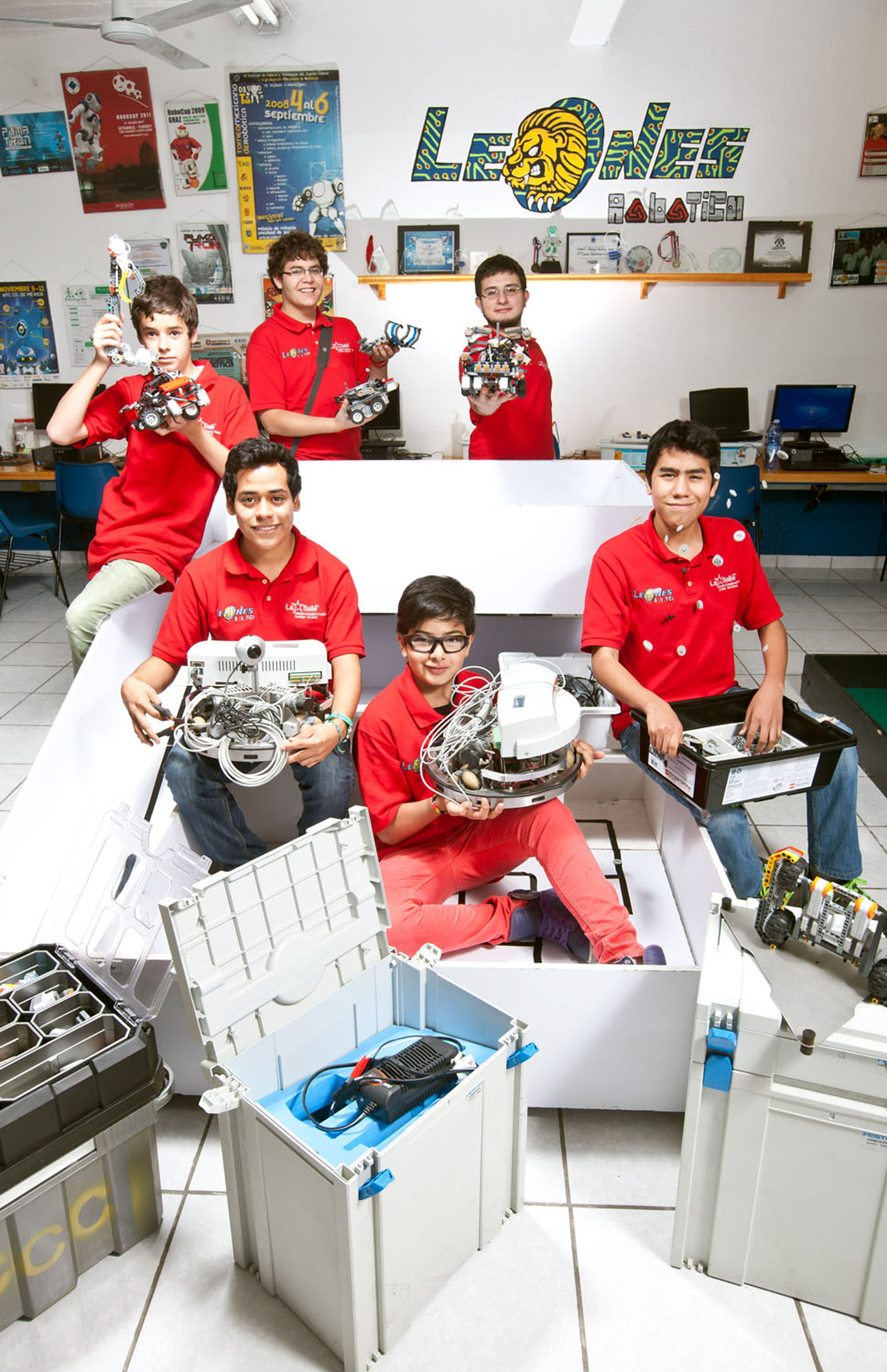 Con las herramientas necesarias