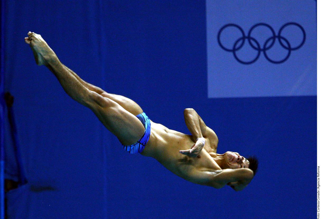 ganan oro Diego y Z&uacute;&ntilde;iga   en clavados