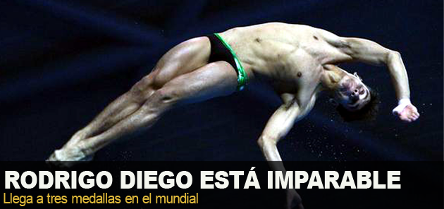 Llega Rodrigo a tres medallas en Mundial