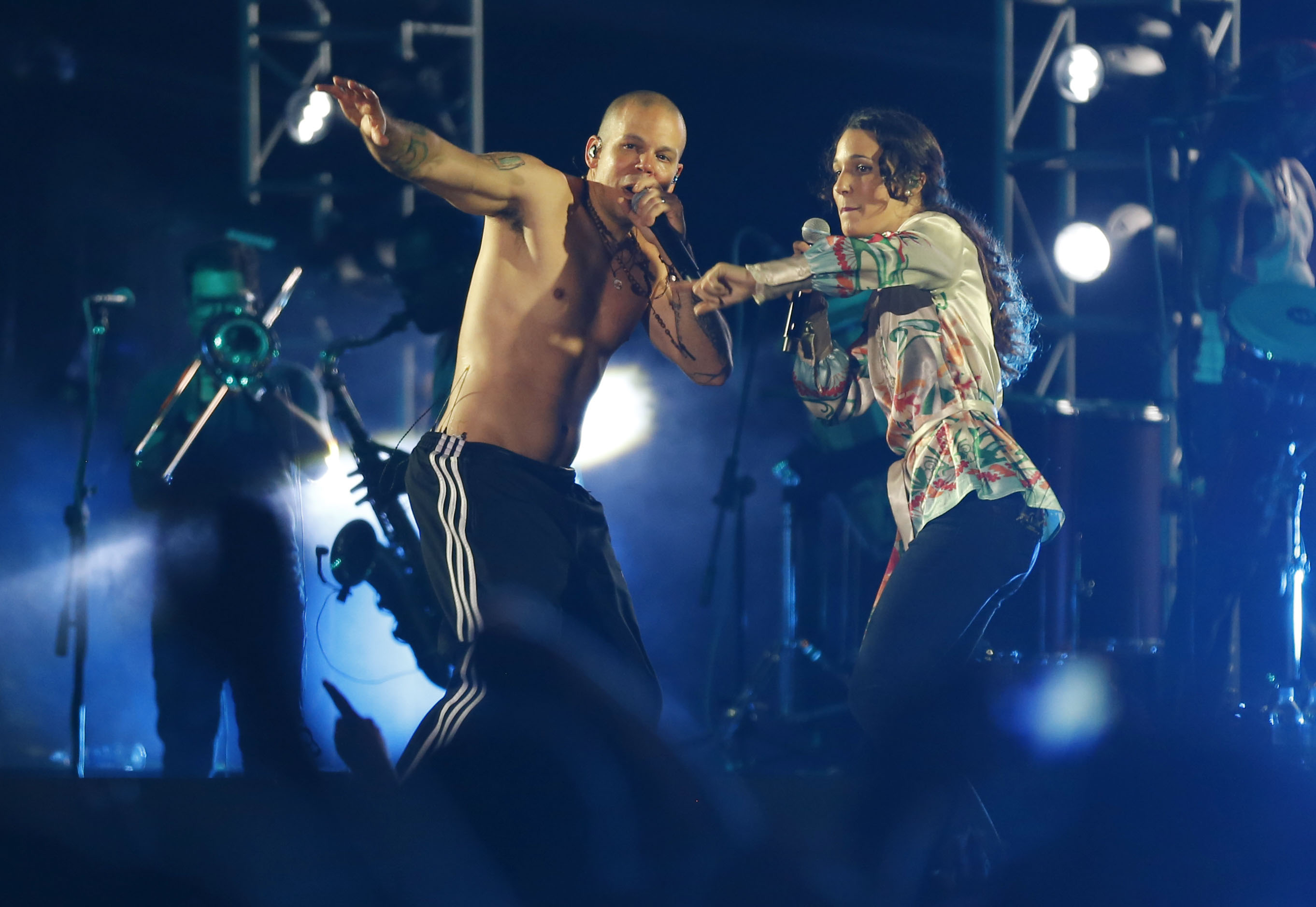 Est&aacute;n en Calle 13 sorprendidos