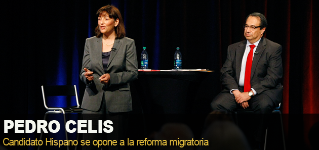 Celis y DelBene debatieron el mi&eacute;rcoles.