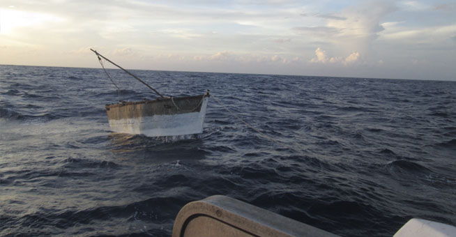 Rescatan a 10 balseros cubanos en Florida