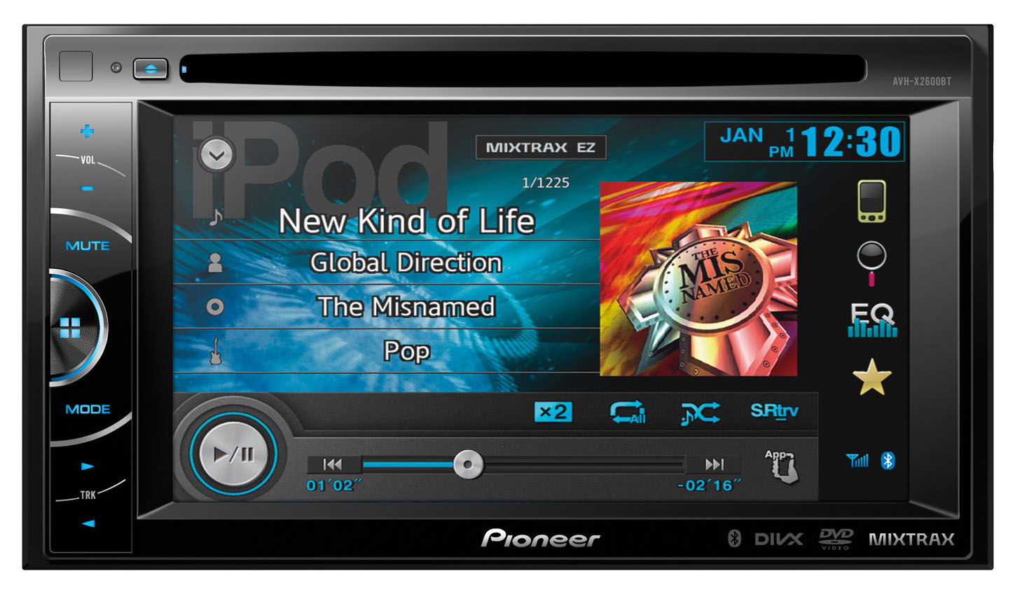 Lanza Pioneer autoest&eacute;reo para CarPlay