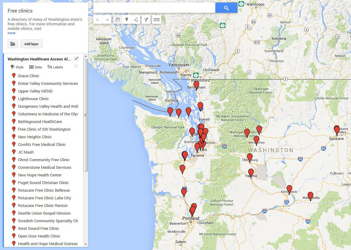 Free clinics help fill need for state's uninsured