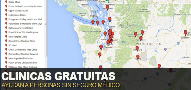Cl&iacute;nicas gratuitas ayudan a  personas sin seguro m&eacute;dico