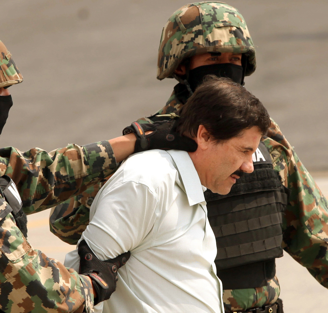 Har&aacute;n cinta sobre El Chapo